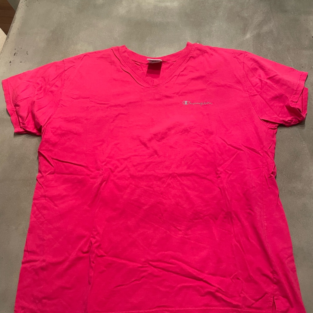 Champion Pink Cotton Tee